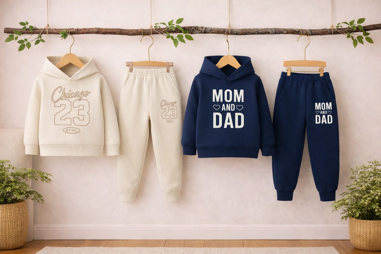 স্টাইলিশ হুডি ১ বছর থেকে ১২ বছর COMBO SET