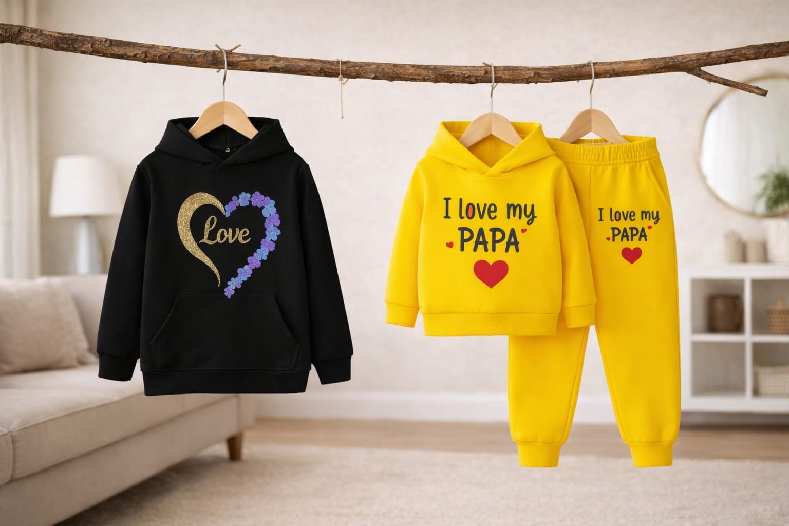 স্টাইলিশ হুডি ১ বছর থেকে ১২ বছর COMBO SET