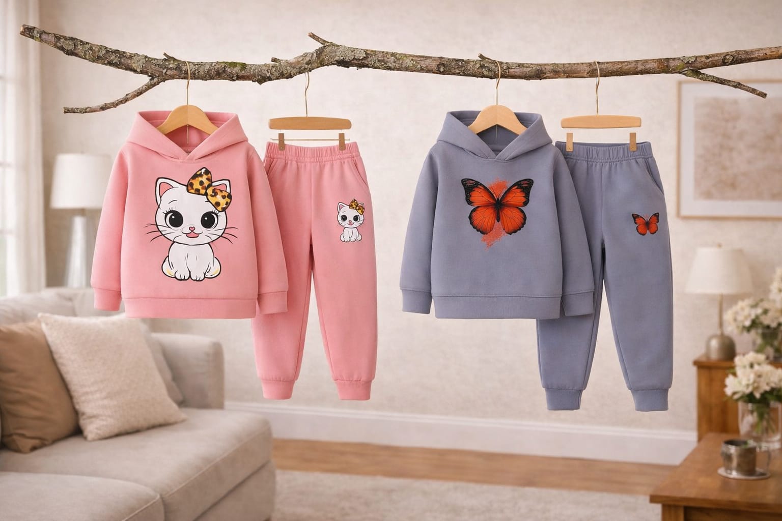 স্টাইলিশ হুডি ১ বছর থেকে ১২ বছর COMBO SET