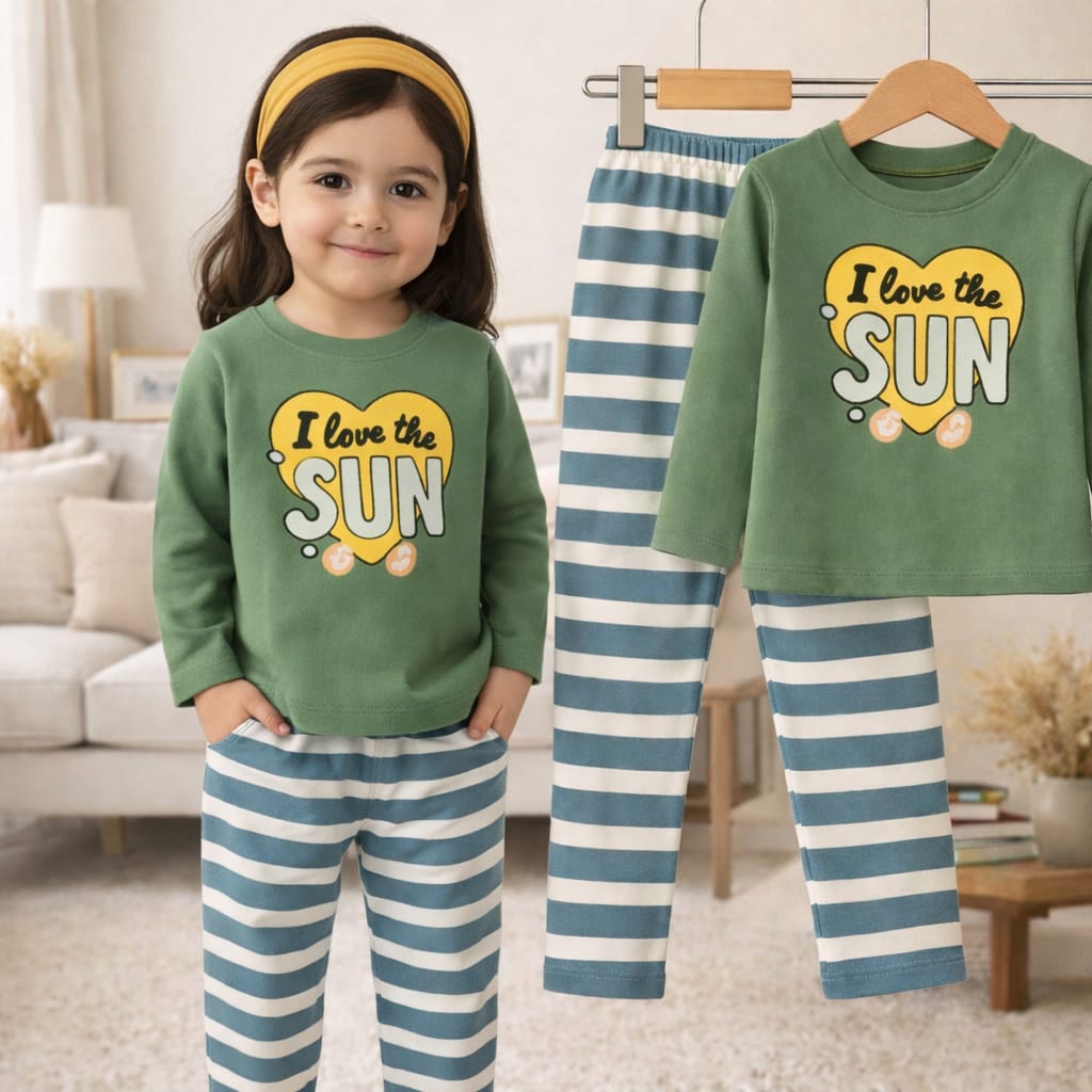 1 YEARS TO 10 YEARS T shart & pant set