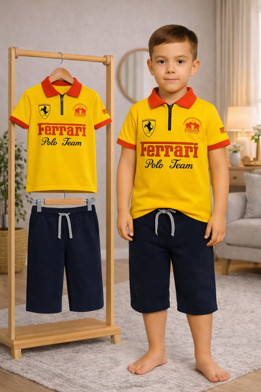 1 YEAR TO 16 YEAR POLO T SHART AND PANT SET