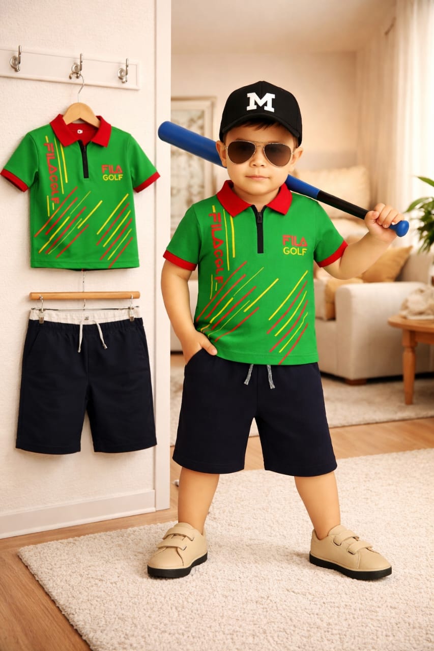 1 YEAR TO 16 YEAR POLO T SHART AND PANT SET