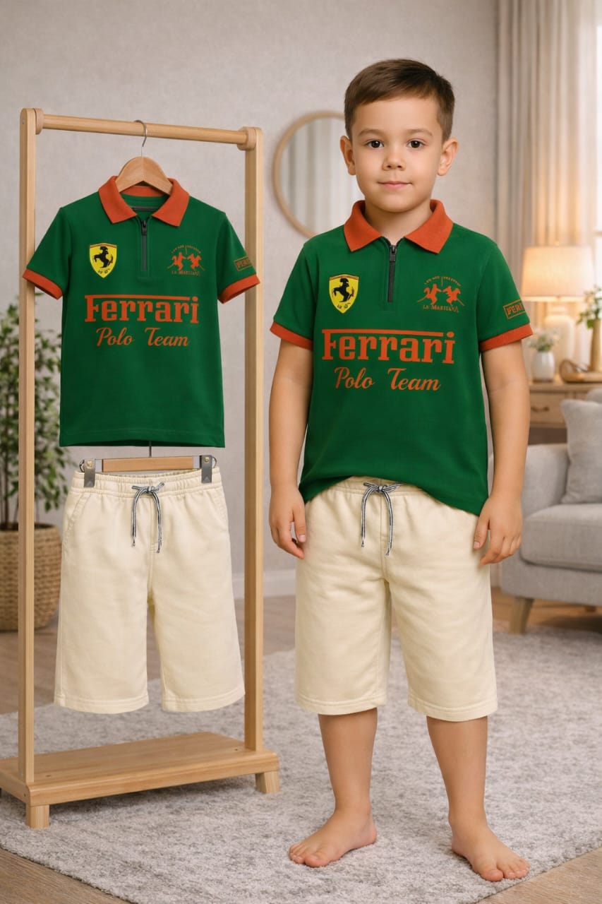 1 YEAR TO 16 YEAR POLO T SHART AND PANT SET