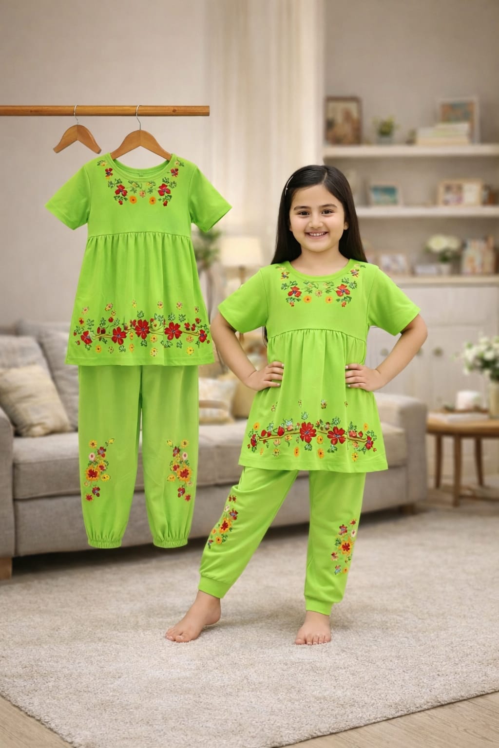 1 YEARS TO 8 YEARS FROCK SET