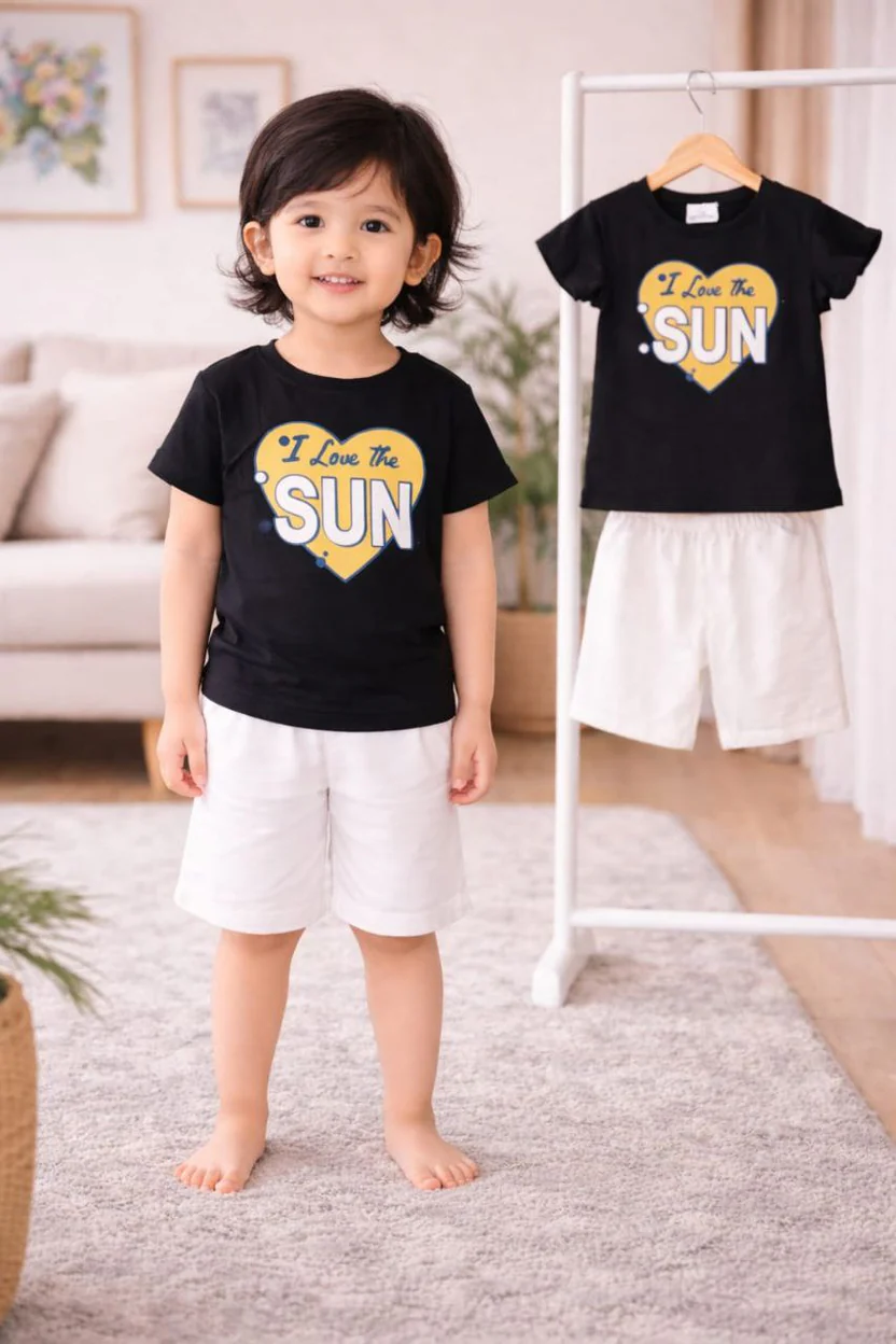 3 MONTH TO 6 YEARS T shart & pant set